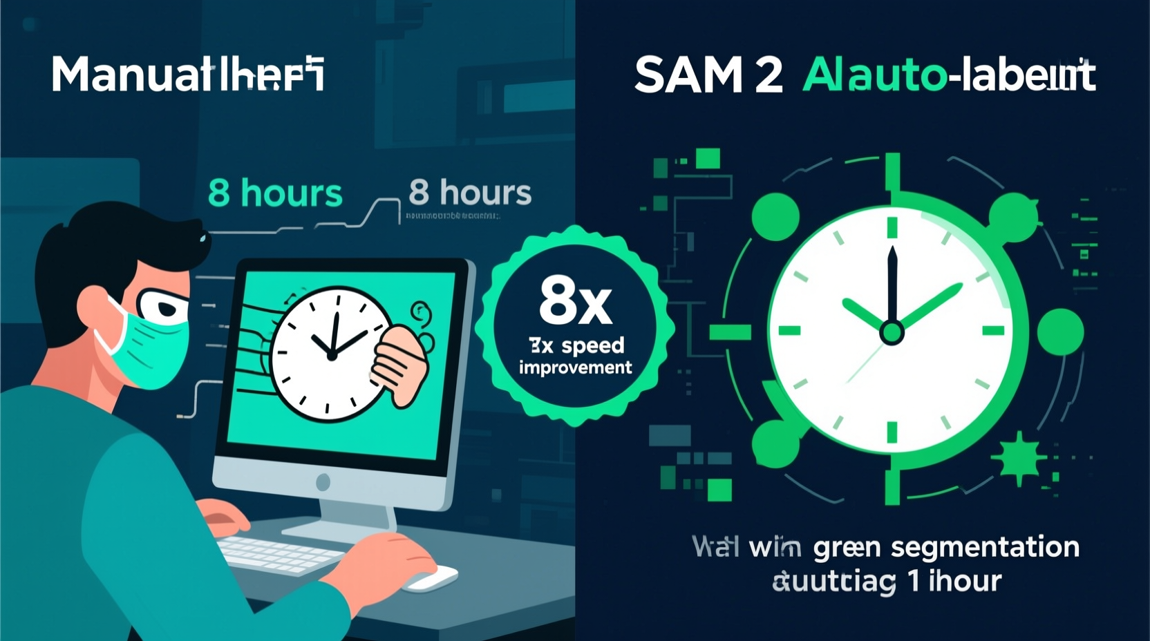 SAM 2 comparison: 8.4x faster labeling